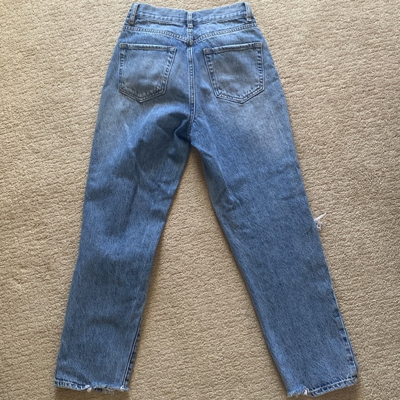 Pacsun Distressed High Rise Straight Jeans - Picture 2 of 2
